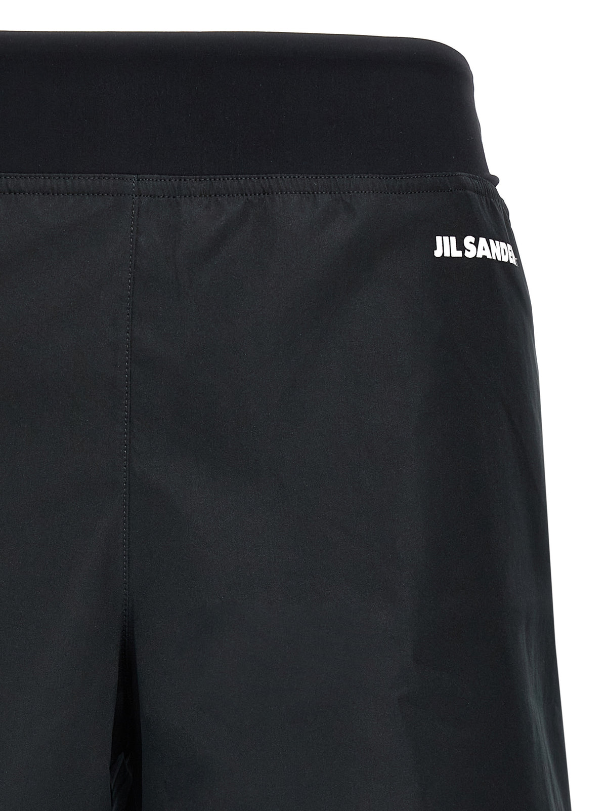 Jil Sander Black Polyester Bermuda Shorts - Stylish & Comfortable