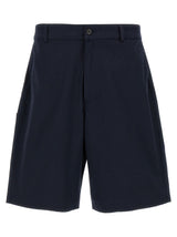 Short Bermuda en coton bleu du Département 5