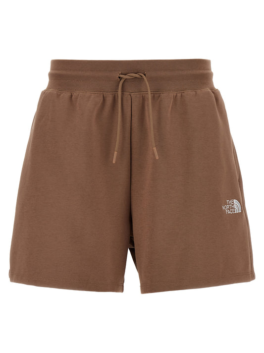 Short en bermuda The North Face en coton marron