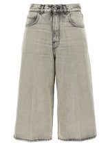 Shorts bermudas blancs en coton Haikure