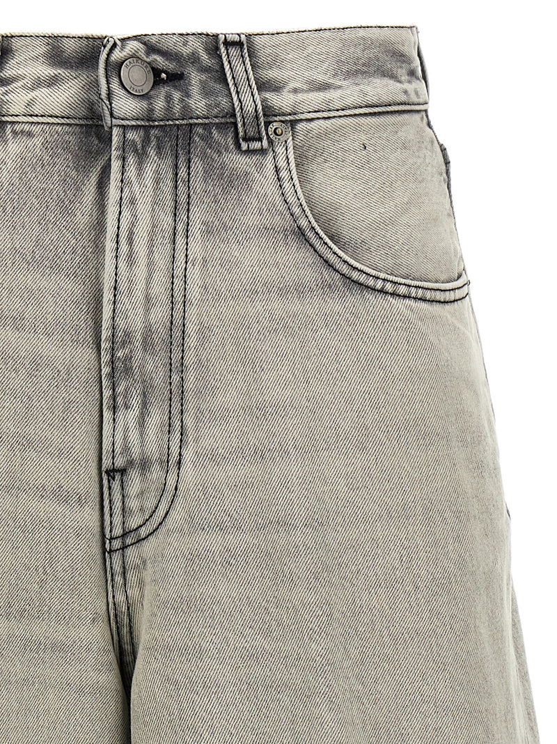 Haikure White Cotton Bermuda Shorts