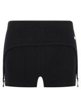 Shorts bermudas Jean Paul Gaultier en coton noir