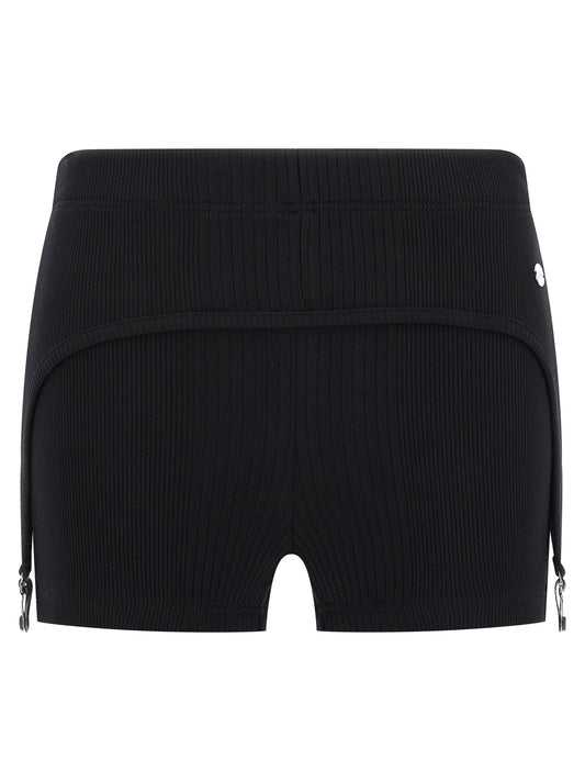 Shorts bermudas Jean Paul Gaultier en coton noir