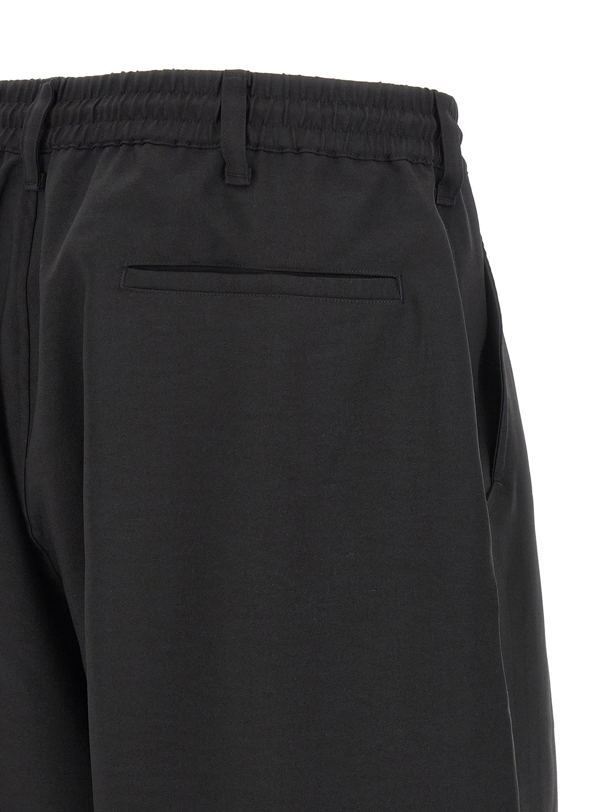 Shorts Bermuda Y-3 en polyester noir