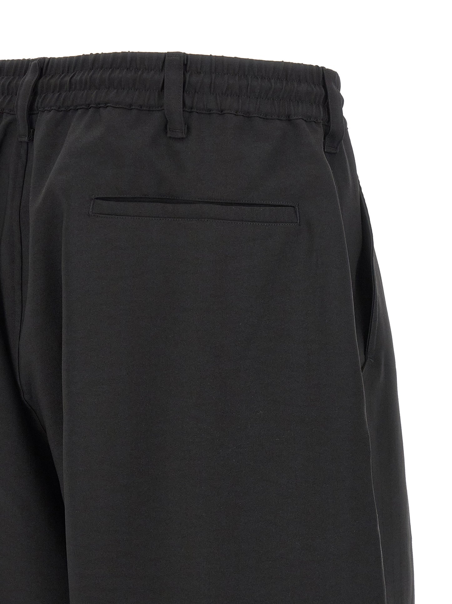 Shorts Bermuda Y-3 en polyester noir