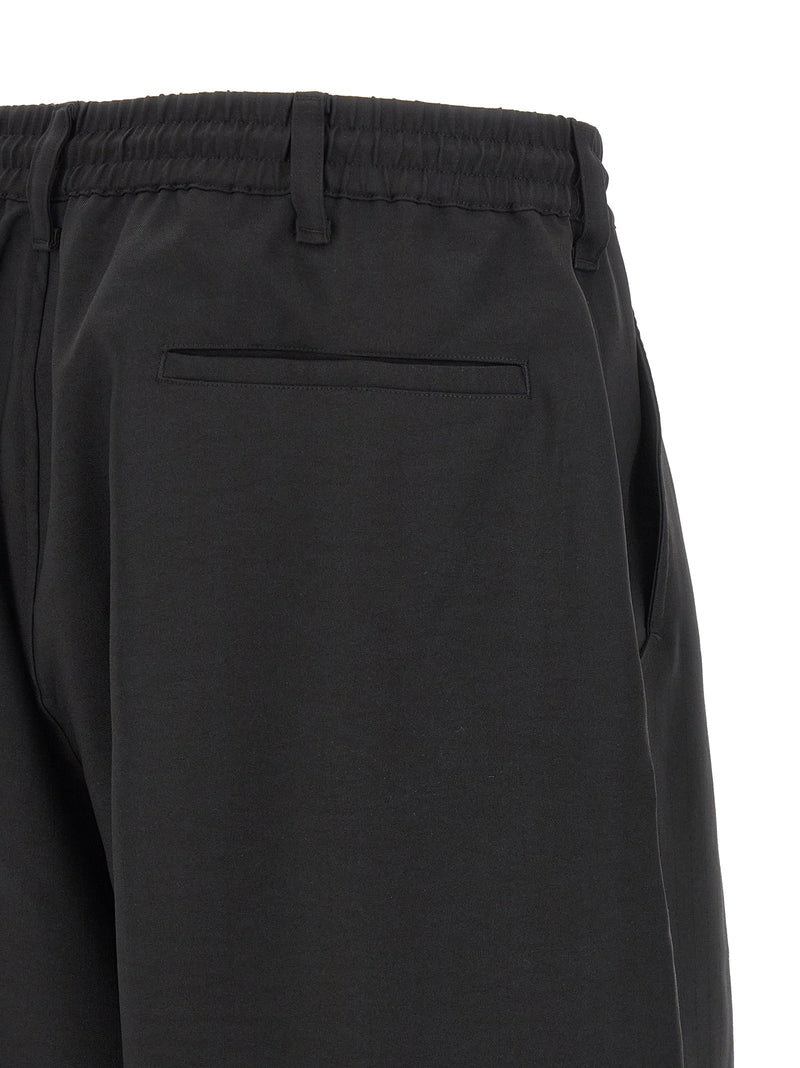 Shorts Bermuda Y-3 en polyester noir