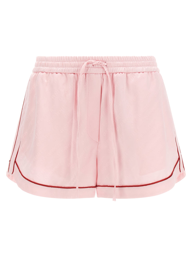Shorts bermuda en viscose multicolore Off-White