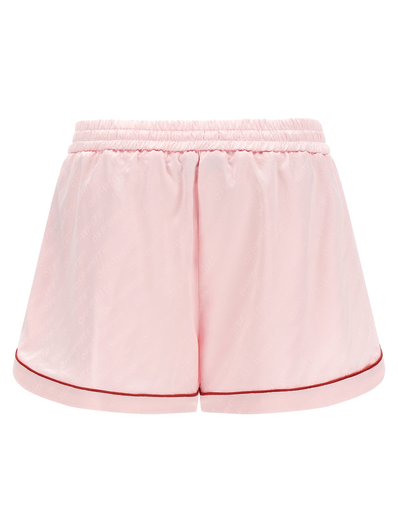 Shorts bermuda en viscose multicolore Off-White