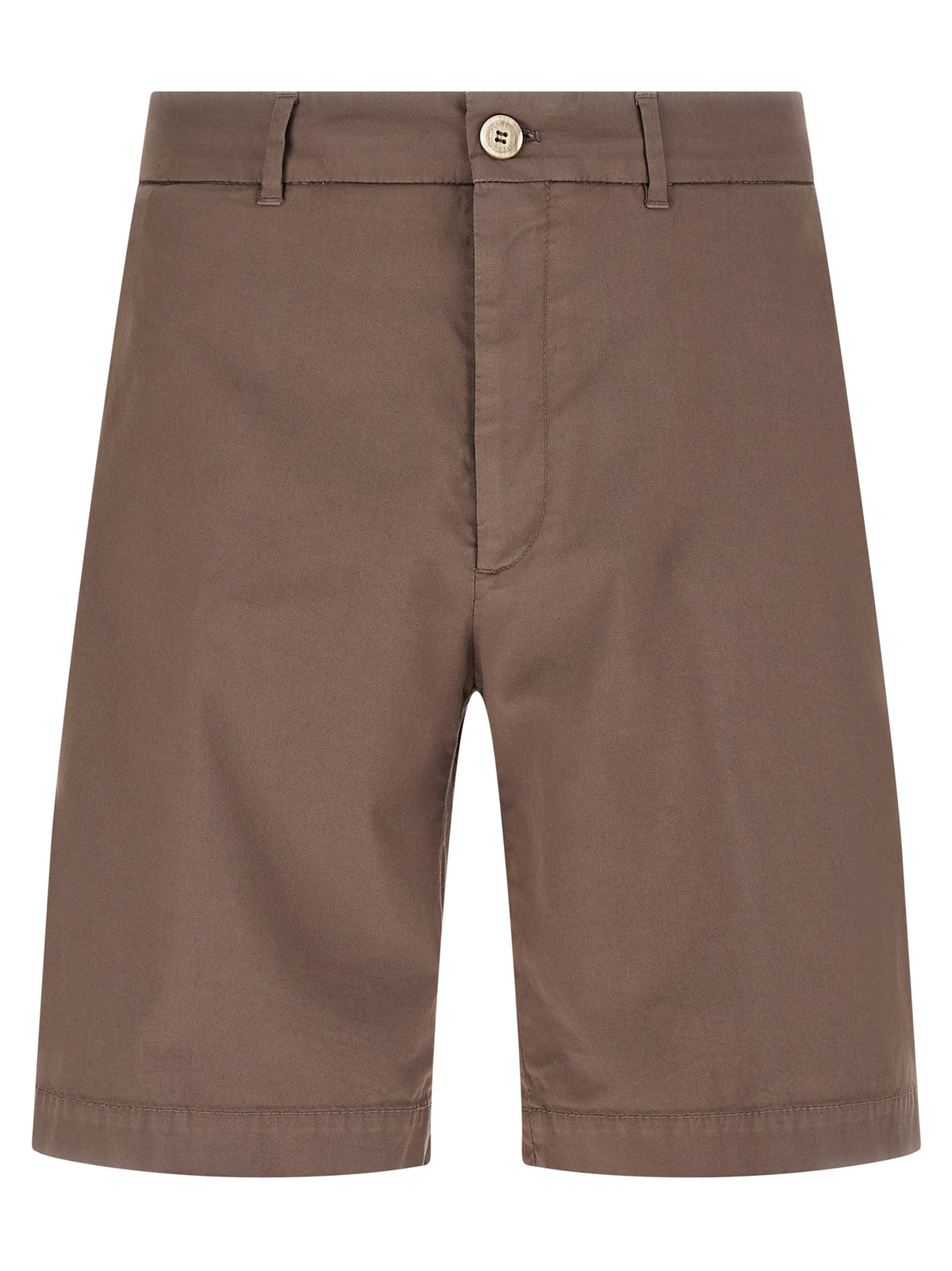 Shorts Bermudas Brunello Cucinelli marron en coton