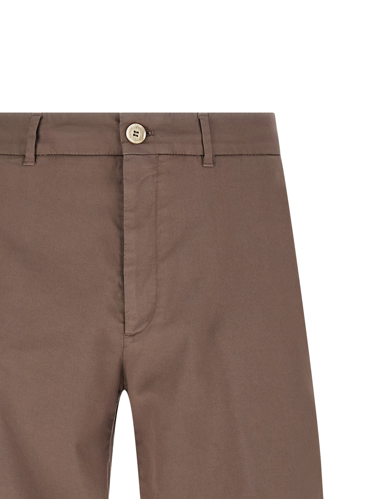 Shorts Bermudas Brunello Cucinelli marron en coton