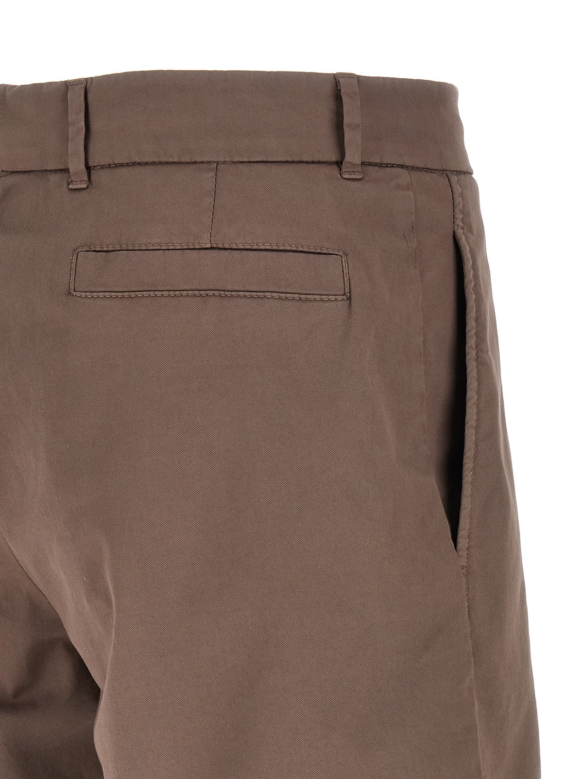 Shorts Bermudas Brunello Cucinelli marron en coton