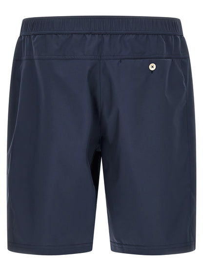 Shorts Bermudes Brunello Cucinelli en Polyester Bleu