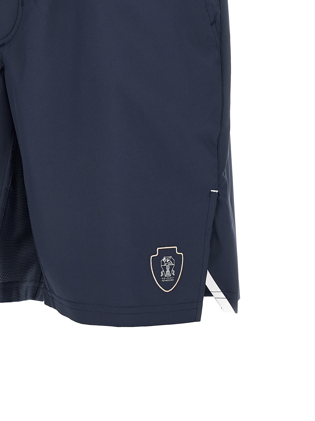 Shorts Bermudes Brunello Cucinelli en Polyester Bleu