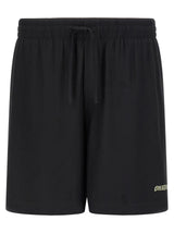 Short noir en soie Bermuda Casablanca