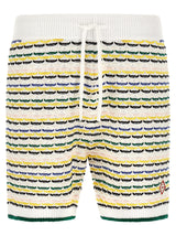 Casablanca Multicolor Cotton Bermuda Shorts - Effortless Style