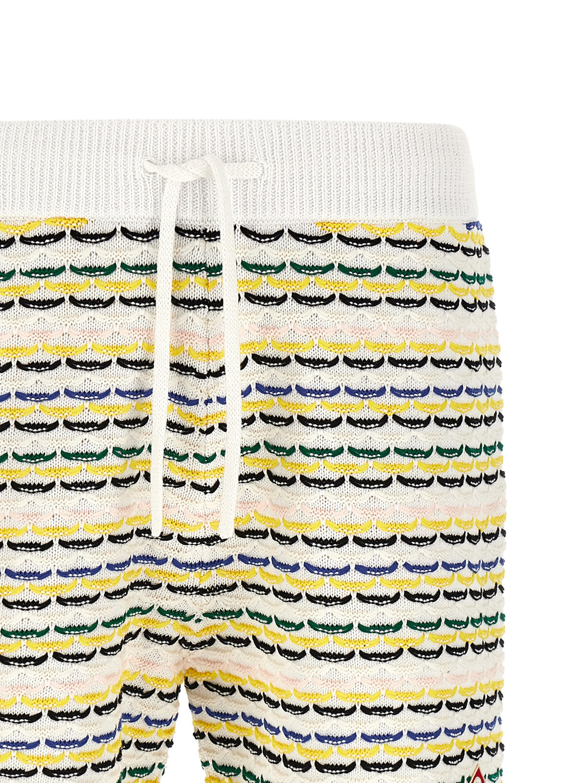 Casablanca Multicolor Cotton Bermuda Shorts - Effortless Style