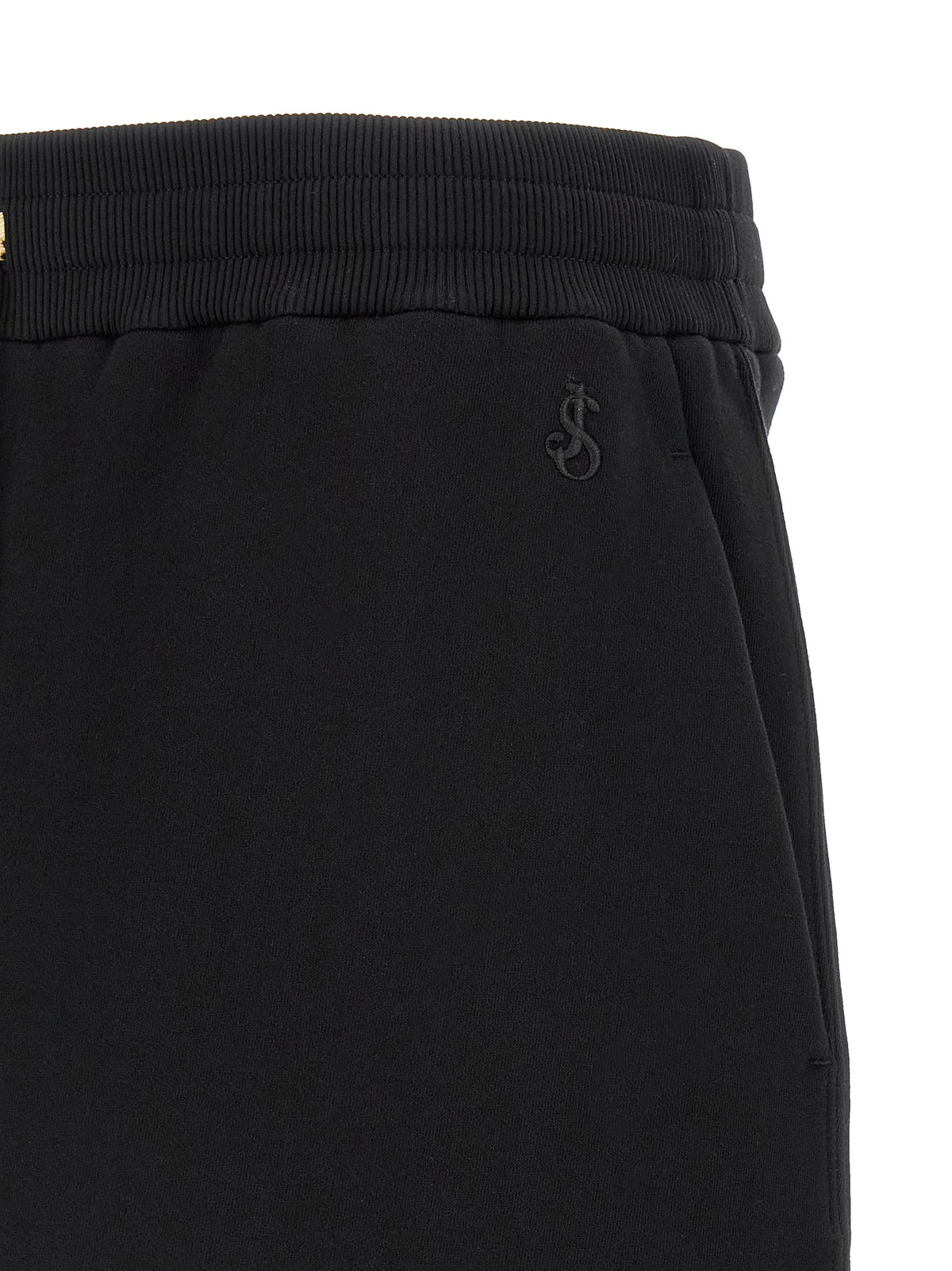 Shorts bermudas Jil Sander en coton noir