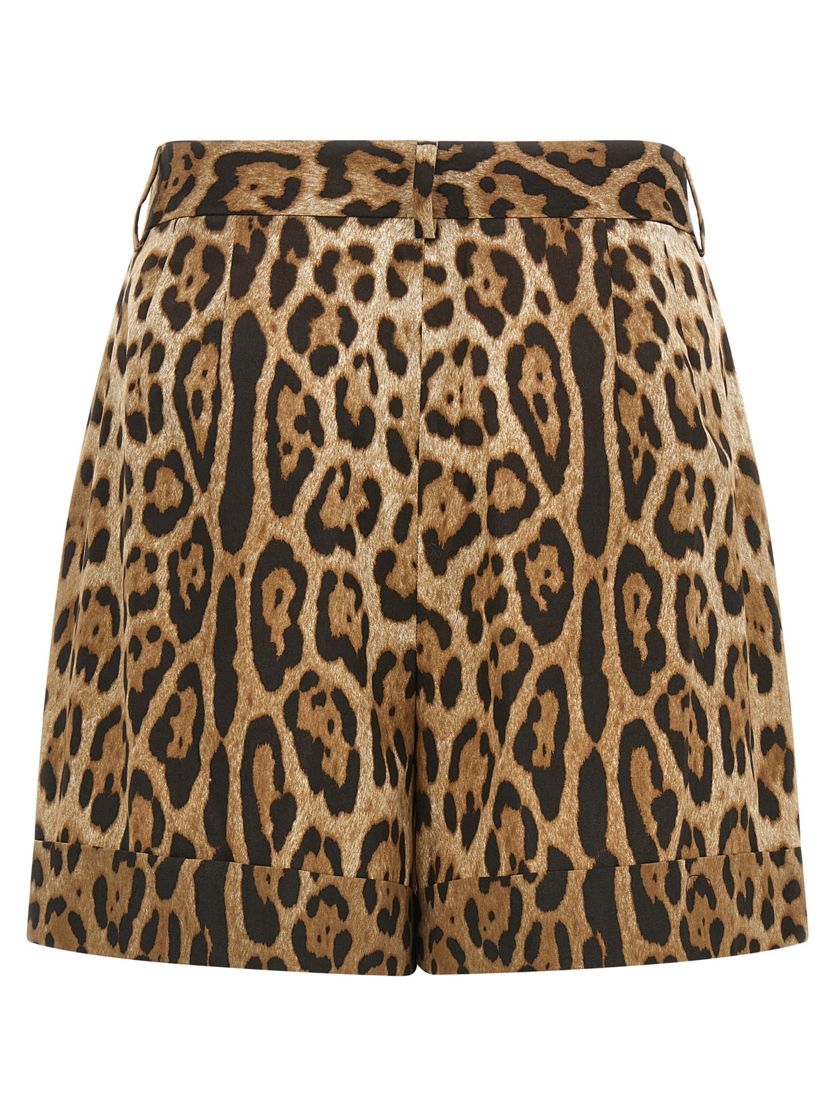 Dolce & Gabbana Brown Cotton Bermuda Shorts for Women