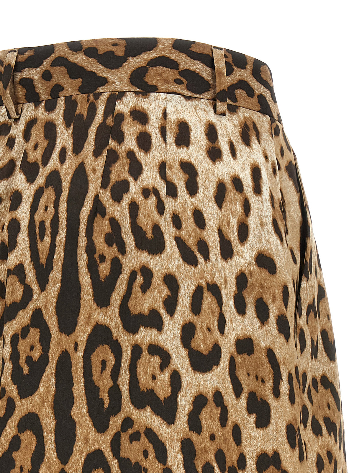 Dolce & Gabbana Brown Cotton Bermuda Shorts for Women