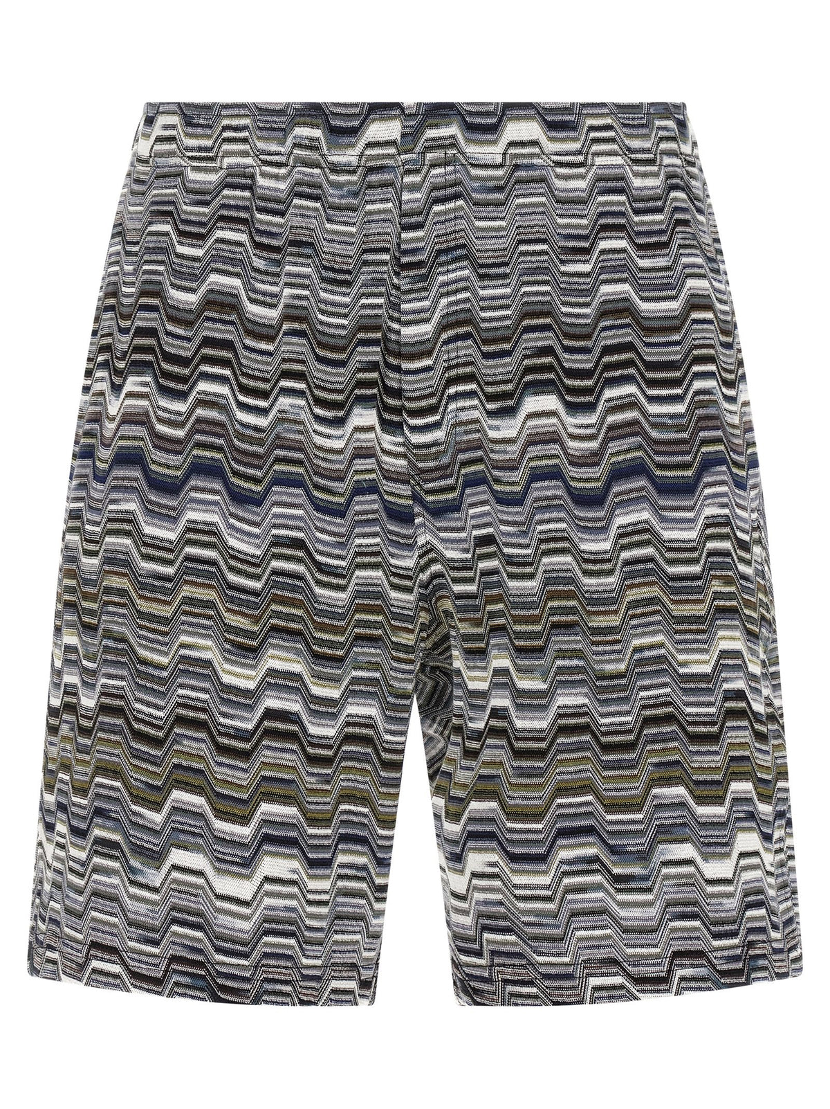 Missoni Bicolor Cotton Bermuda Shorts - Stylish & Comfortable