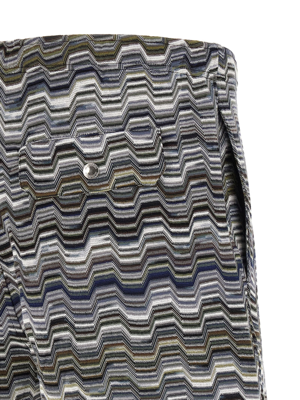 Missoni Bicolor Cotton Bermuda Shorts - Stylish & Comfortable