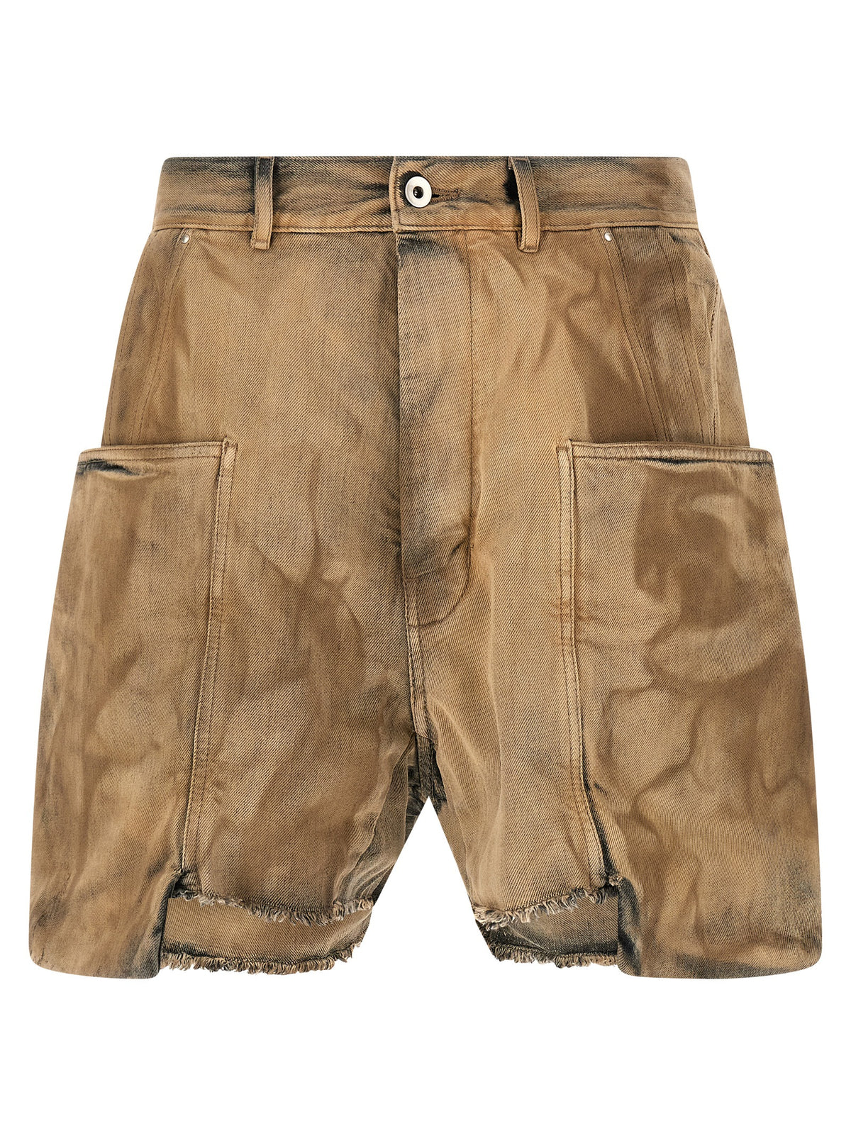 Shorts bermudas DRKSHDW en coton beige