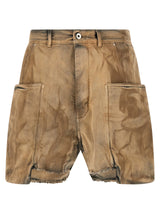 Shorts bermudas DRKSHDW en coton beige