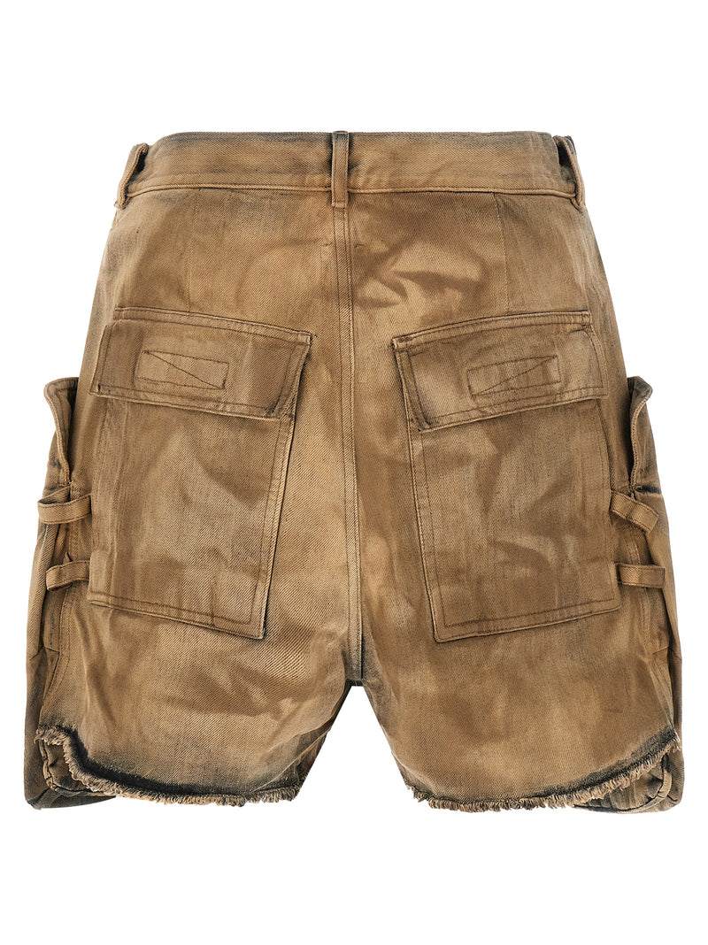 Shorts bermudas DRKSHDW en coton beige