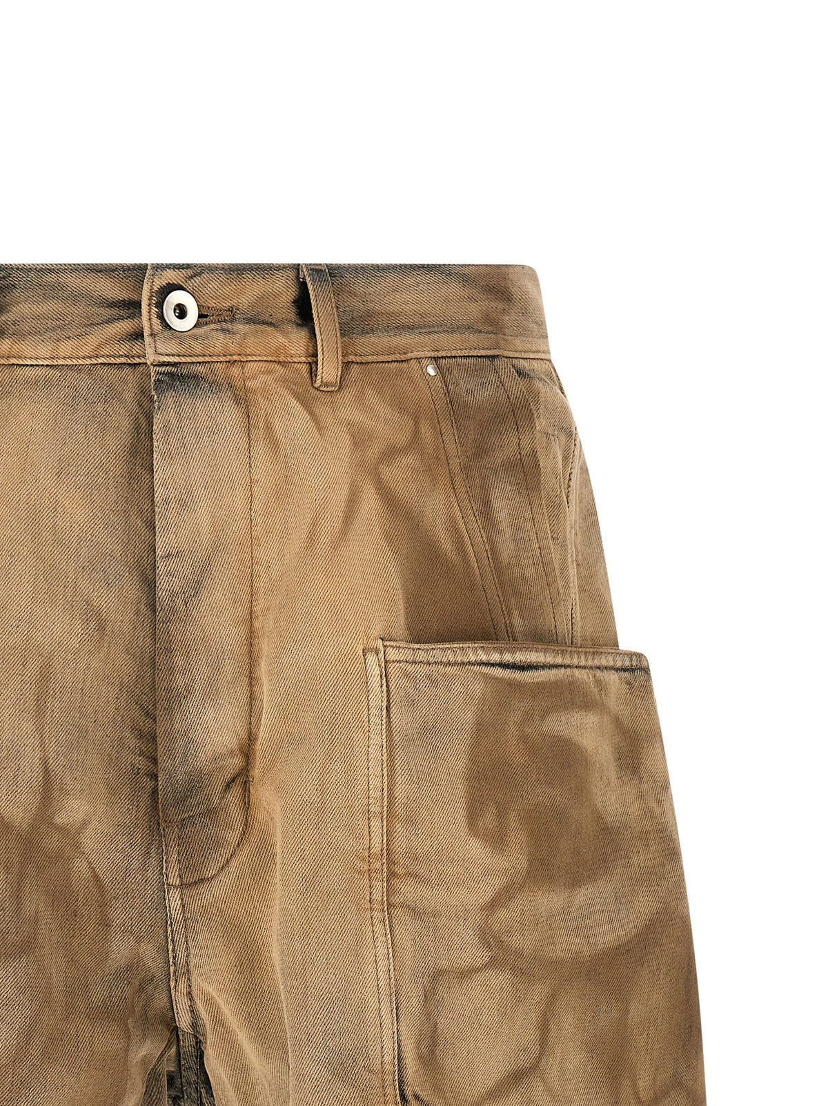 Shorts bermudas DRKSHDW en coton beige