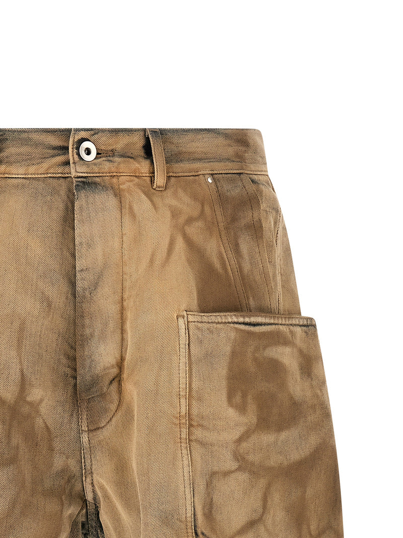 Shorts bermudas DRKSHDW en coton beige