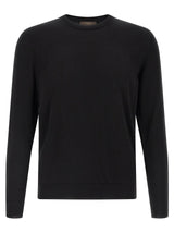 Cardigan ZANONE en coton noir