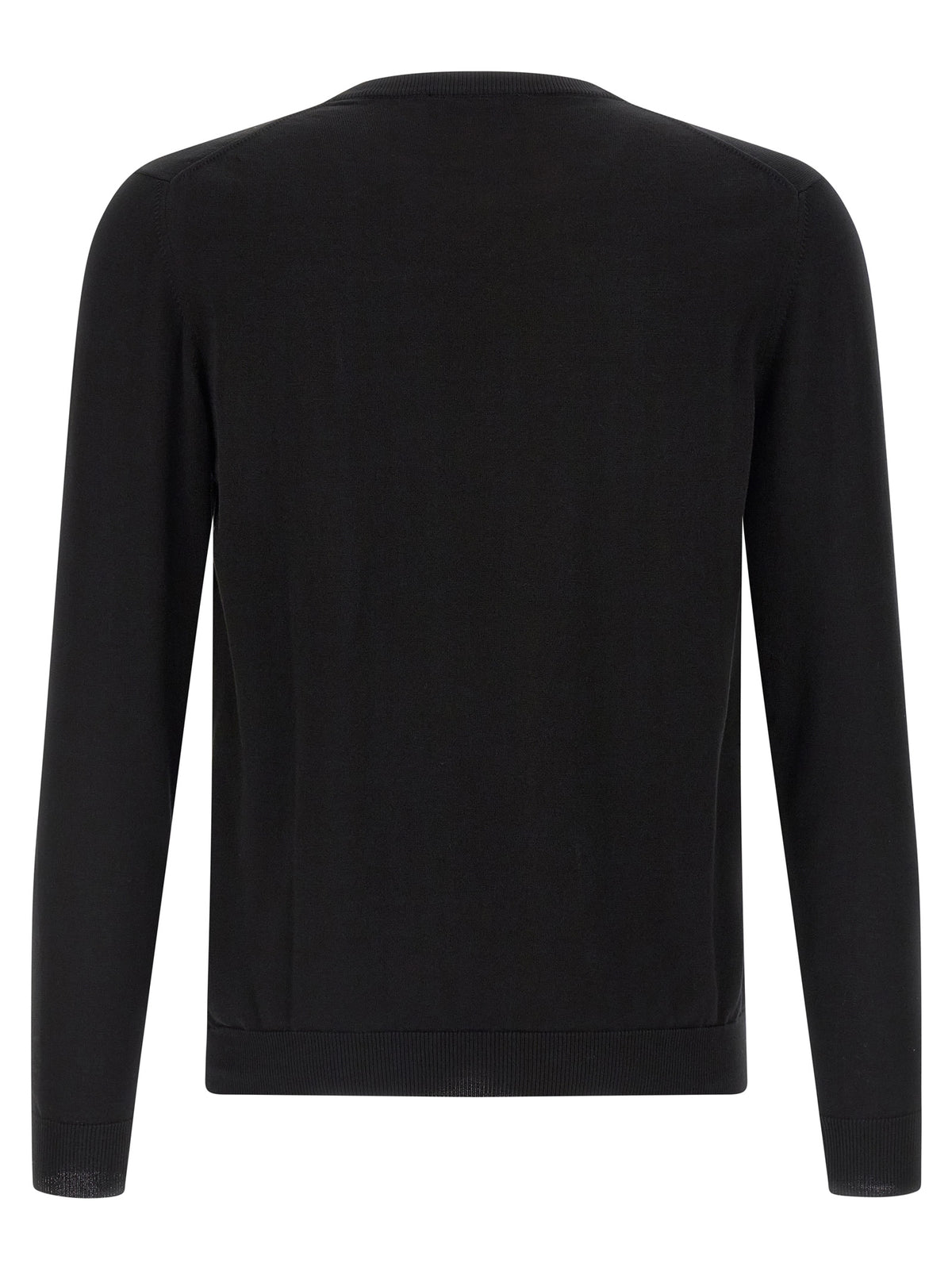 Cardigan ZANONE en coton noir