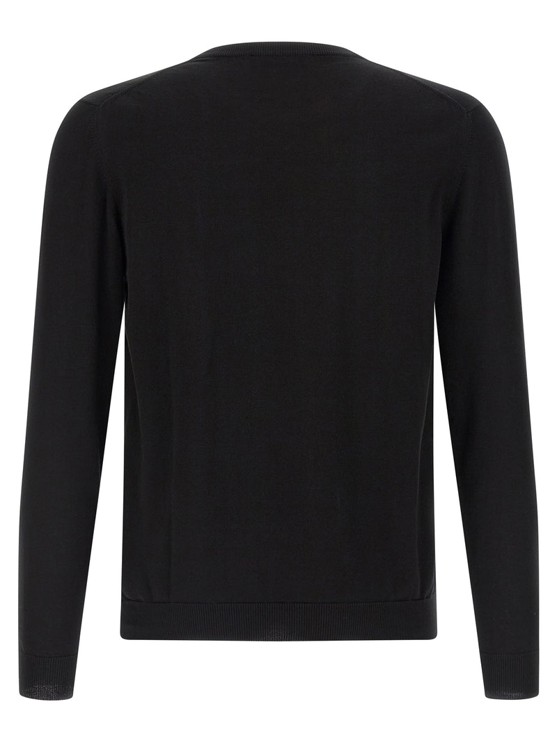 Cardigan ZANONE en coton noir