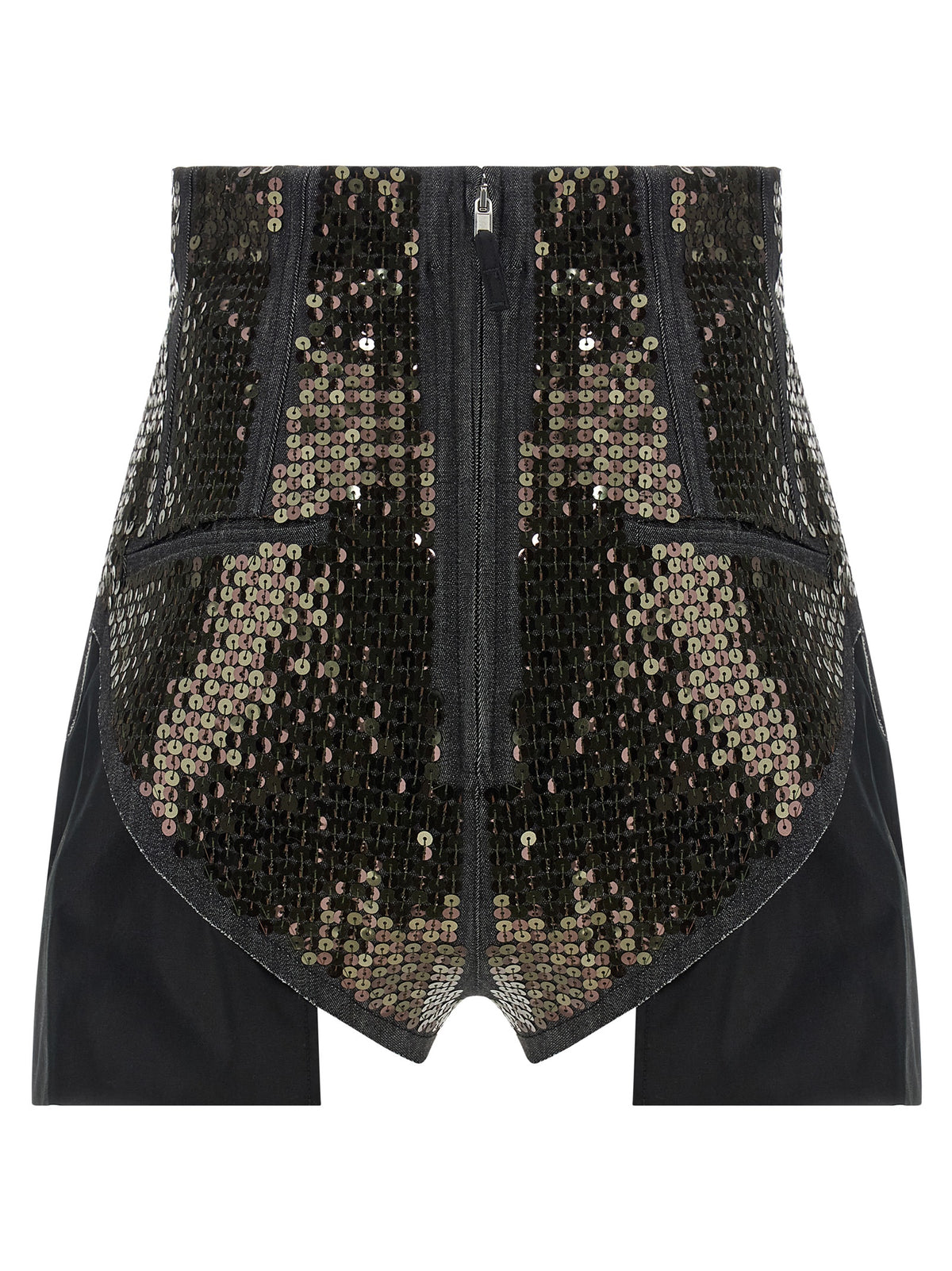 Shorts Bermudas Rick Owens en Coton Noir