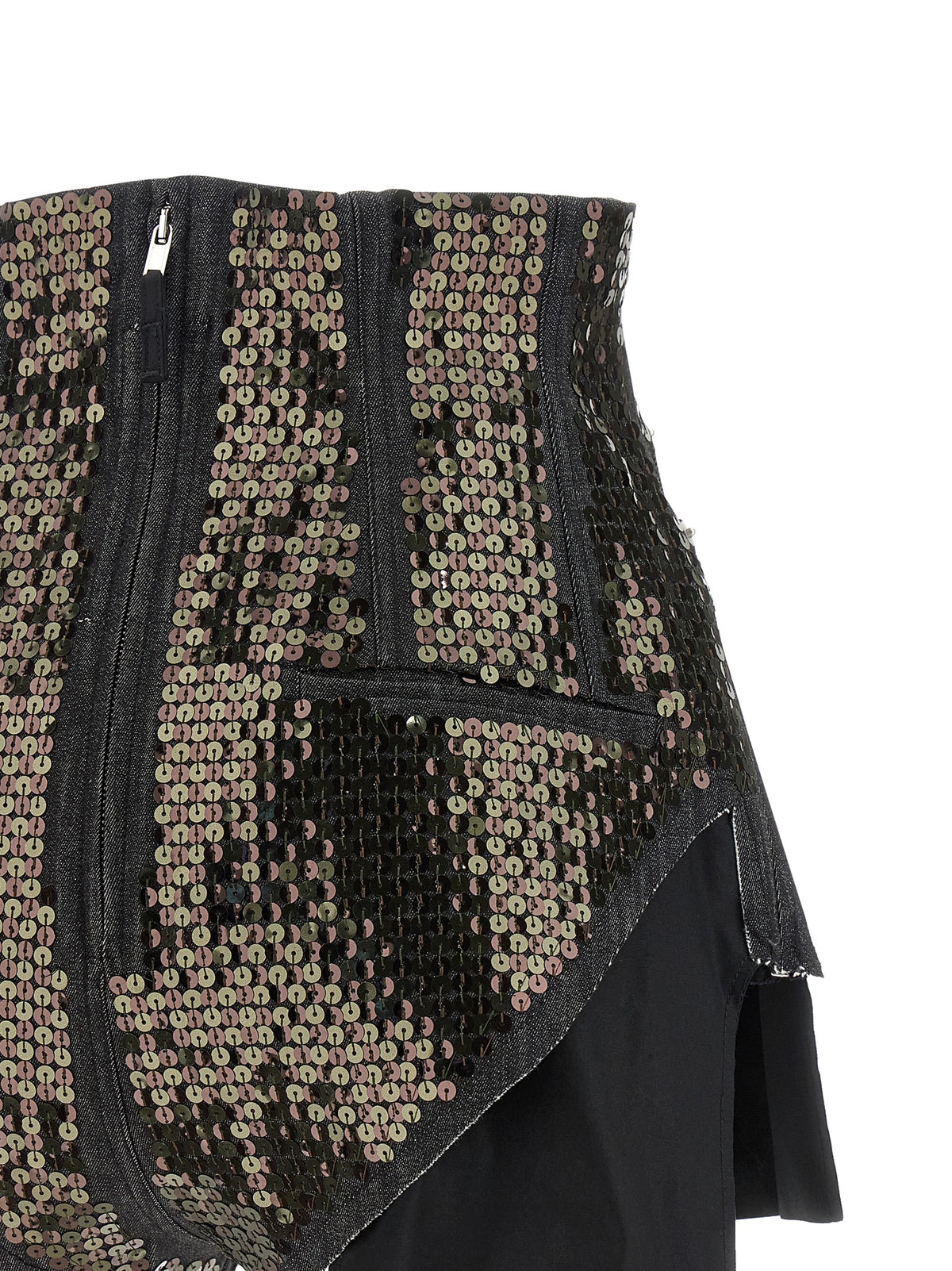 Shorts Bermudas Rick Owens en Coton Noir