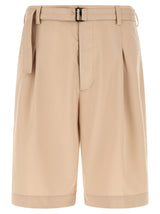 CELLAR DOOR Viper Beige Bermuda Shorts for Men