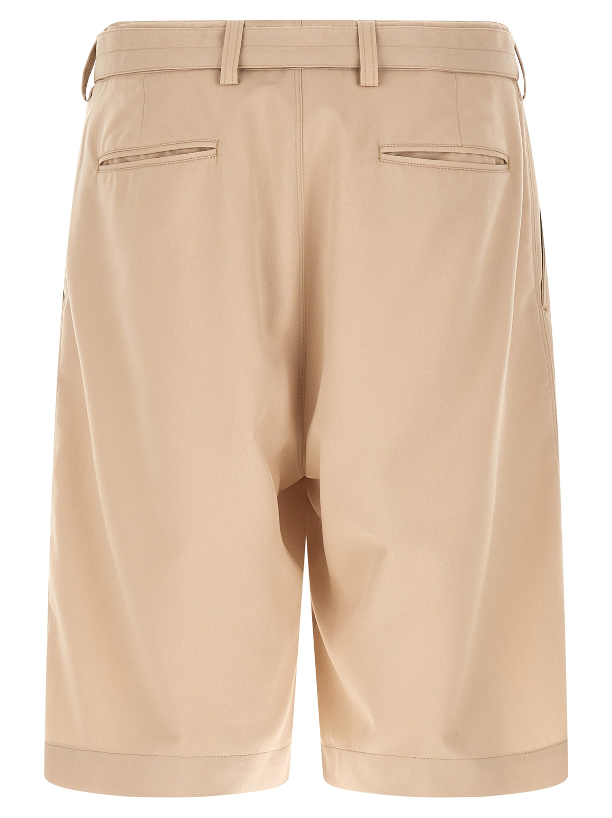 CELLAR DOOR Viper Beige Bermuda Shorts for Men