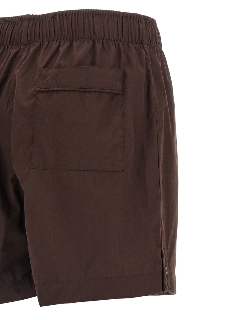 Shorts bermuda Entire Studios en coton marron
