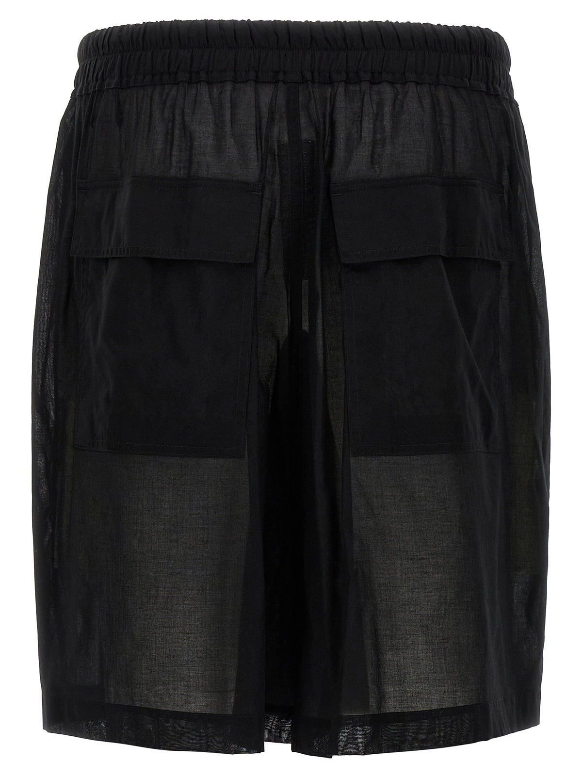 Rick Owens Kiltshorts en Coton Noir