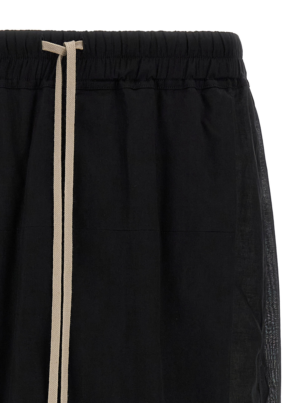 Rick Owens Kiltshorts en Coton Noir