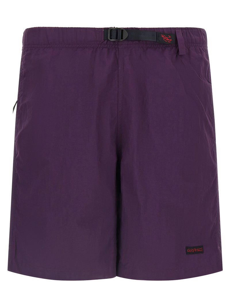 Shorts Bermudas Gramicci en nylon violet
