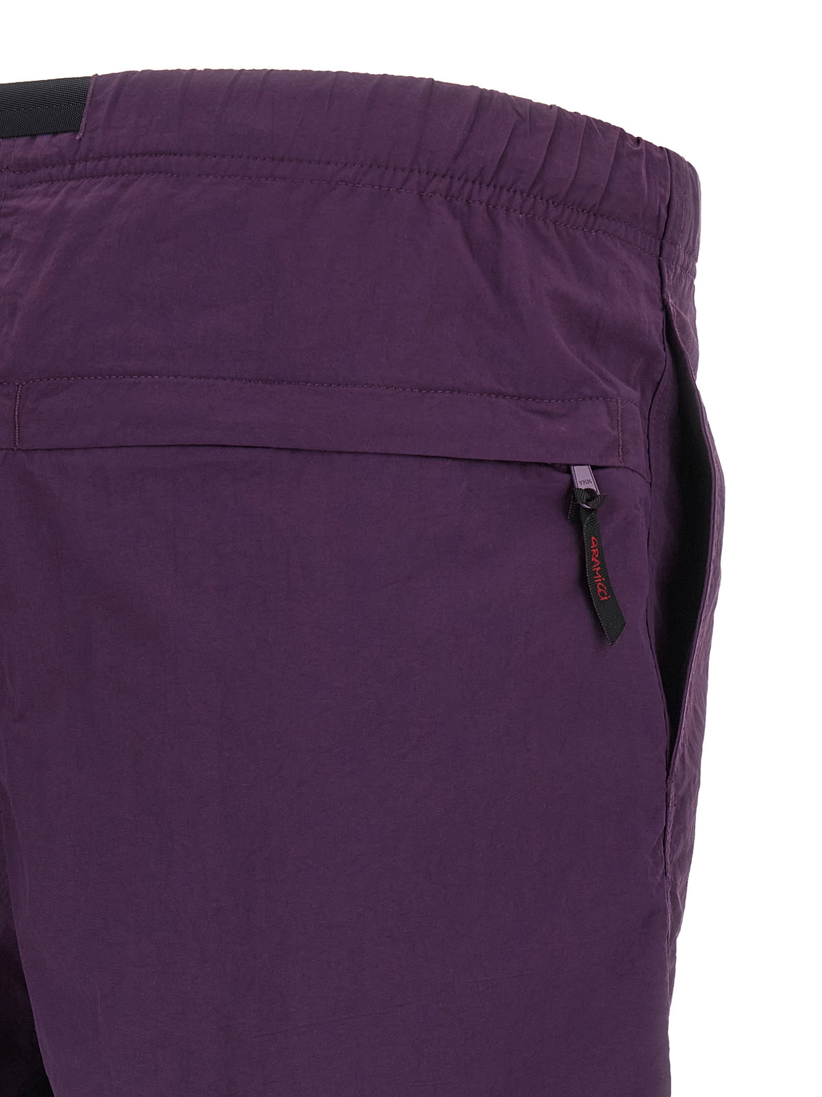 Shorts Bermudas Gramicci en nylon violet