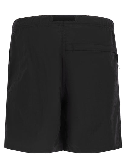 Gramicci Black Nylon Bermuda Shorts