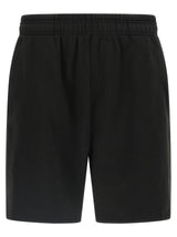 Entire Studios Black Cotton Bermuda Shorts