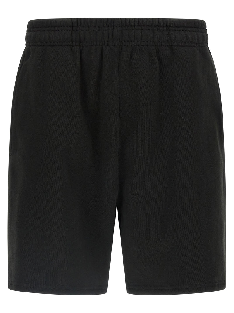 Entire Studios Black Cotton Bermuda Shorts
