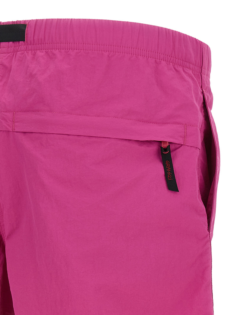 Gramicci Fuchsia Nylon Bermuda Shorts