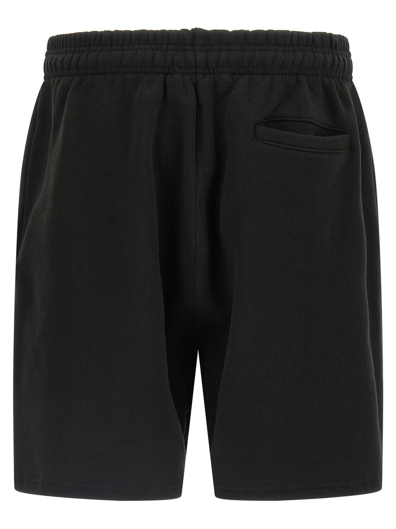 Entire Studios Black Cotton Bermuda Shorts