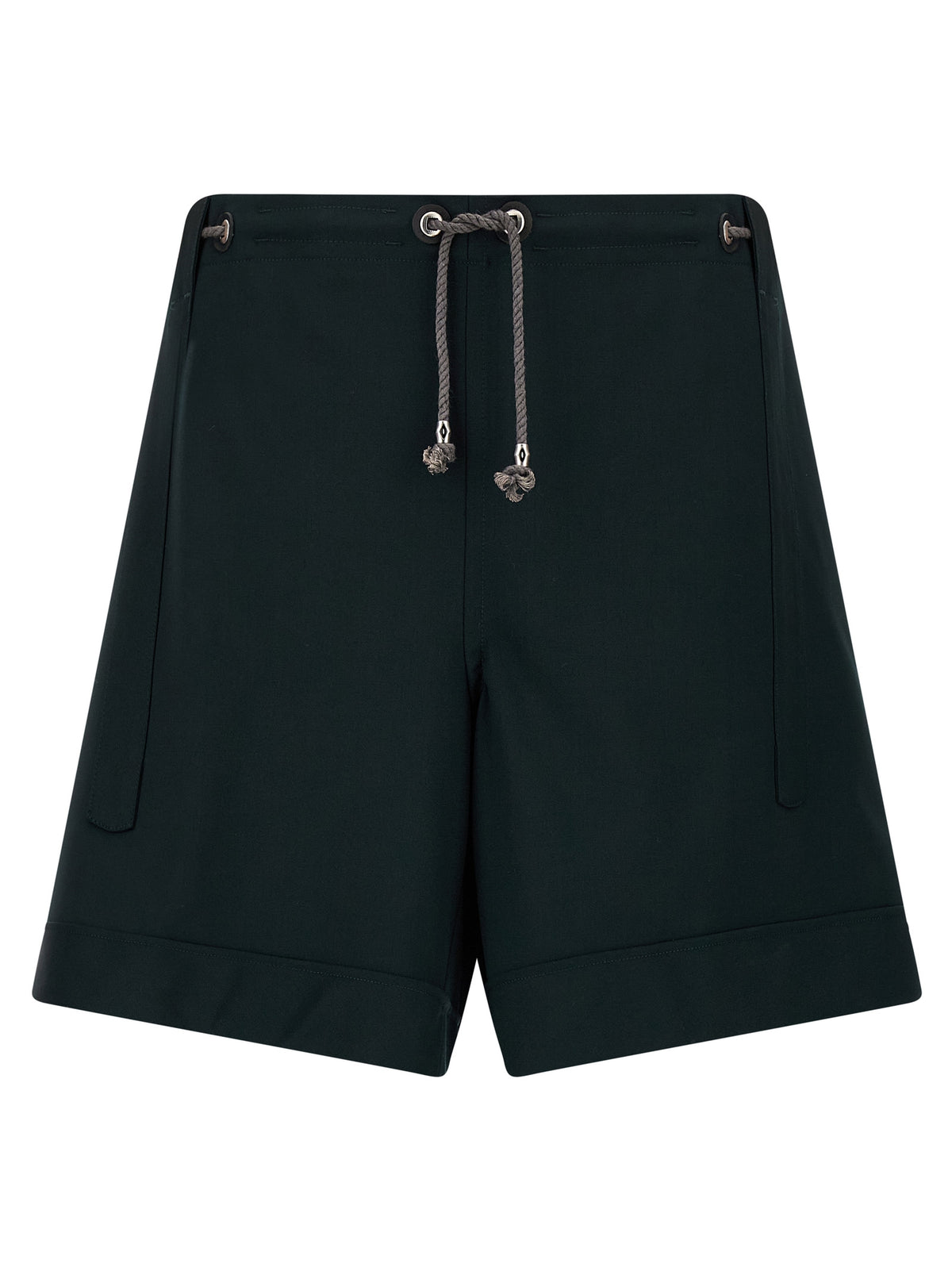 Kiko Kostadinov Bicolor Virgin Wool Bermuda Shorts