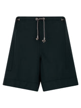 Kiko Kostadinov Bicolor Virgin Wool Bermuda Shorts
