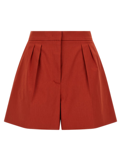 Max Mara Multicolor Cotton Bermuda Shorts